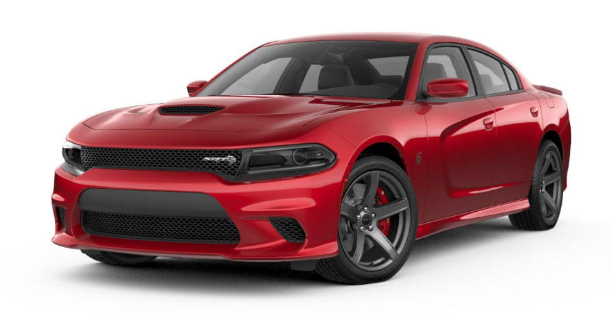 Jantes en aluminium sur le Dodge Charger SRT